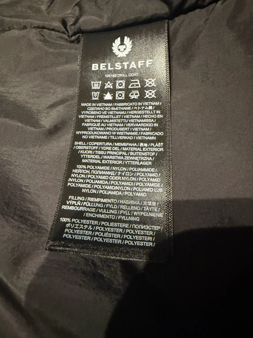 Belstaff Black Trench Coat Small - Picture 7 of 14